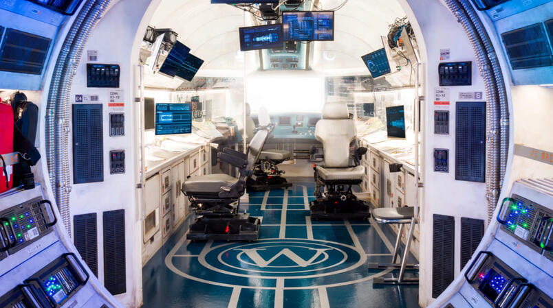 Engine and Control Room